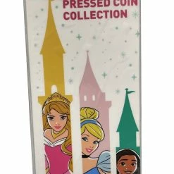Disney Pressed Coin Book - Princesses With Castle