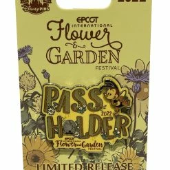 Disney Flower & Garden Festival Pin - 2022 Spike - Passholder