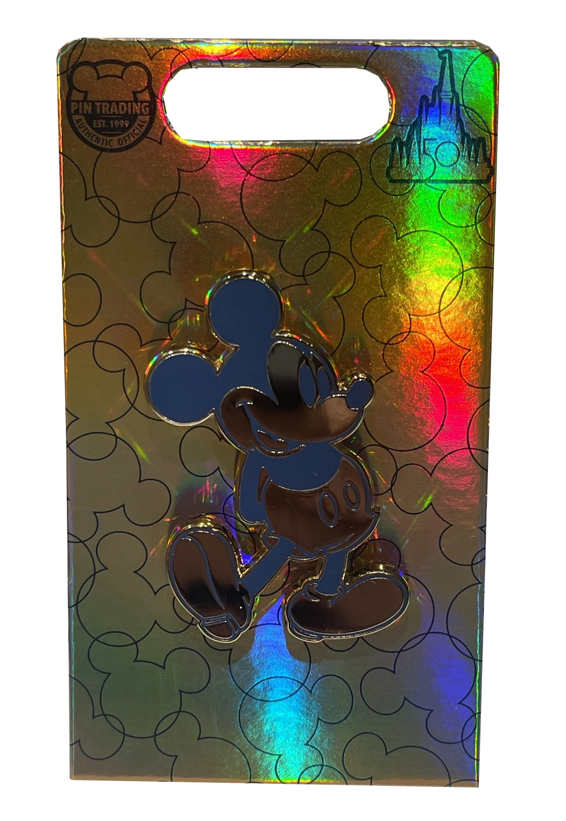 Disney 50th Anniversary Pin - EARidescent Mickey Mouse 3 Disney 50th Anniversary Pin - EARidescent Mickey Mouse
