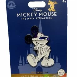Disney Mickey Mouse Pin - Main Attraction - Space Mountain