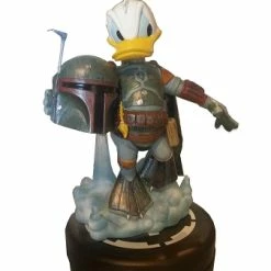 Disney Figure Statue - Star Wars - Donald Duck Boba Fett