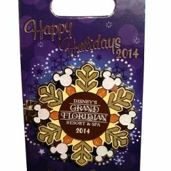 Disney Holidays Resort Pin - 2014 Grand Floridian