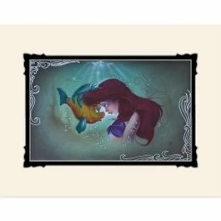 Disney Noah Art Print - The Little Mermaid - Ariel And Flounder