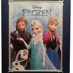 Disney Art Print - Frozen - Anna, Elsa, Kristoff, And Olaf
